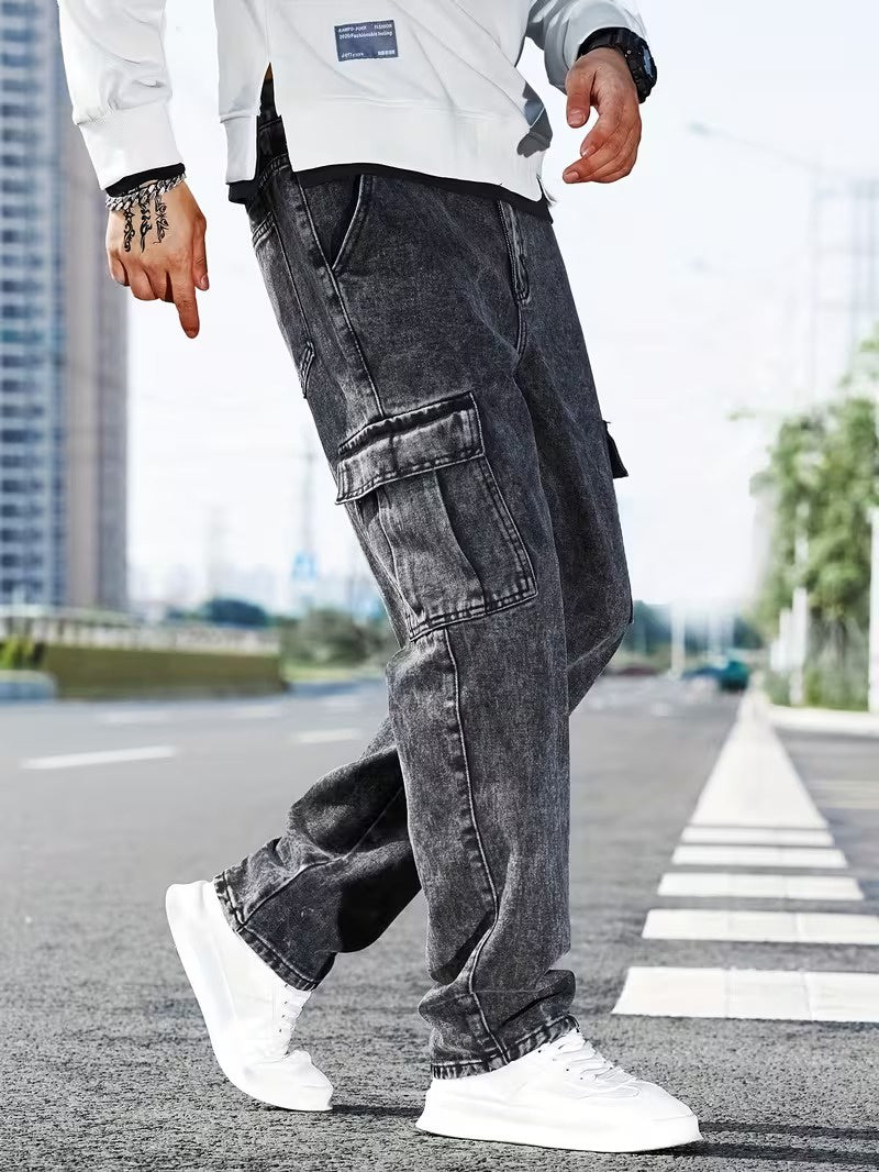 Men’s Straight-Leg Cargo Pants