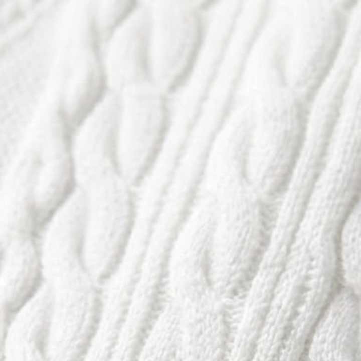 Men's Cable Knit Panel Polo Shirt