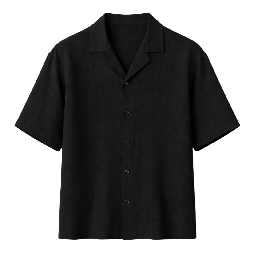 Men's Camp Collar Short Sleeve Shirt