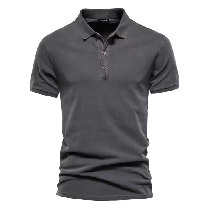 Men's Classic Collar Short-Sleeve Polo Shirt