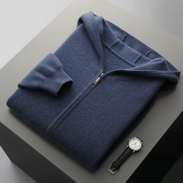 Men’s Full-Zip Knit Hoodie