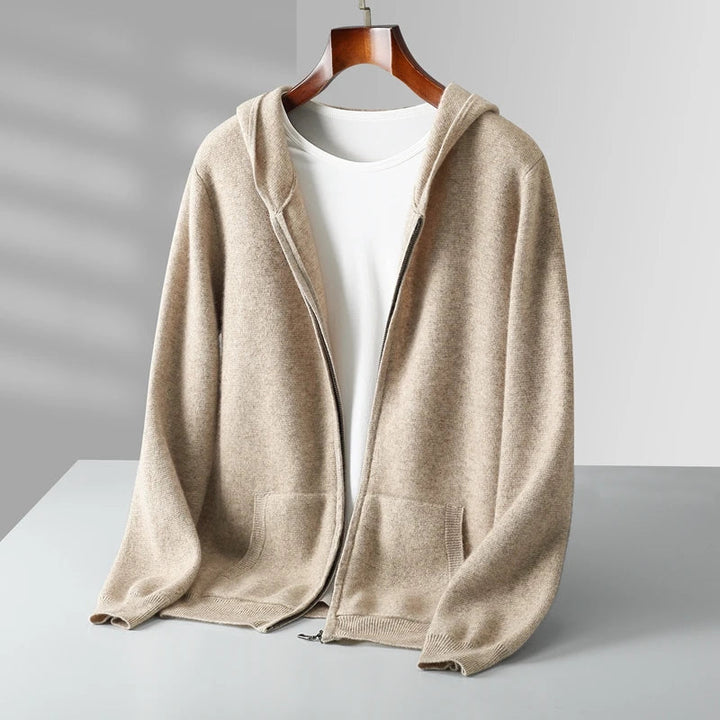 Men’s Full-Zip Knit Hoodie