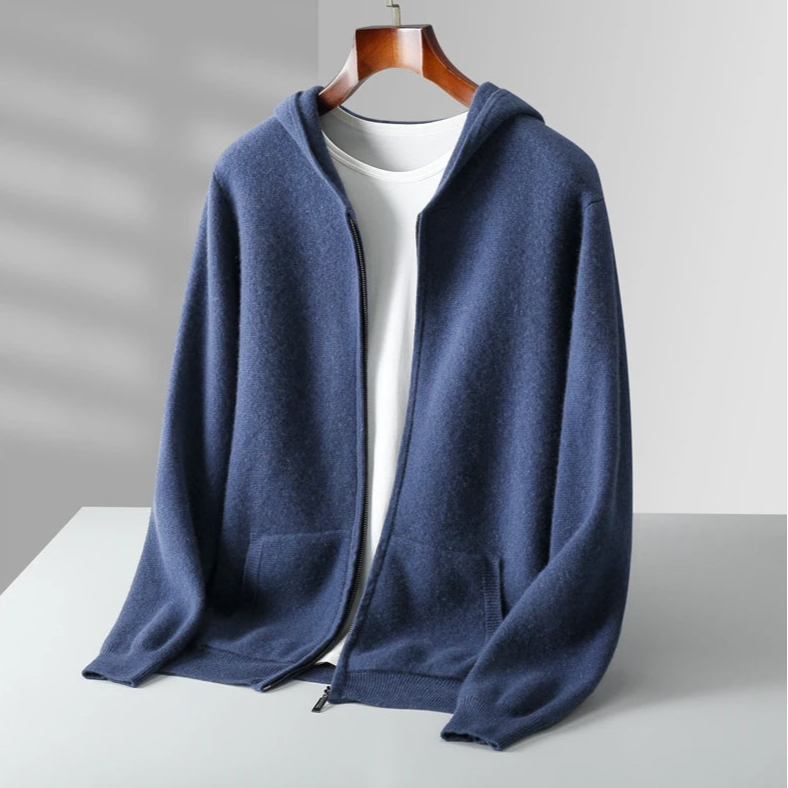 Men’s Full-Zip Knit Hoodie