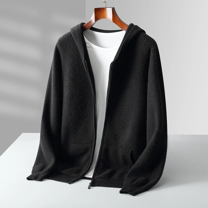 Men’s Full-Zip Knit Hoodie