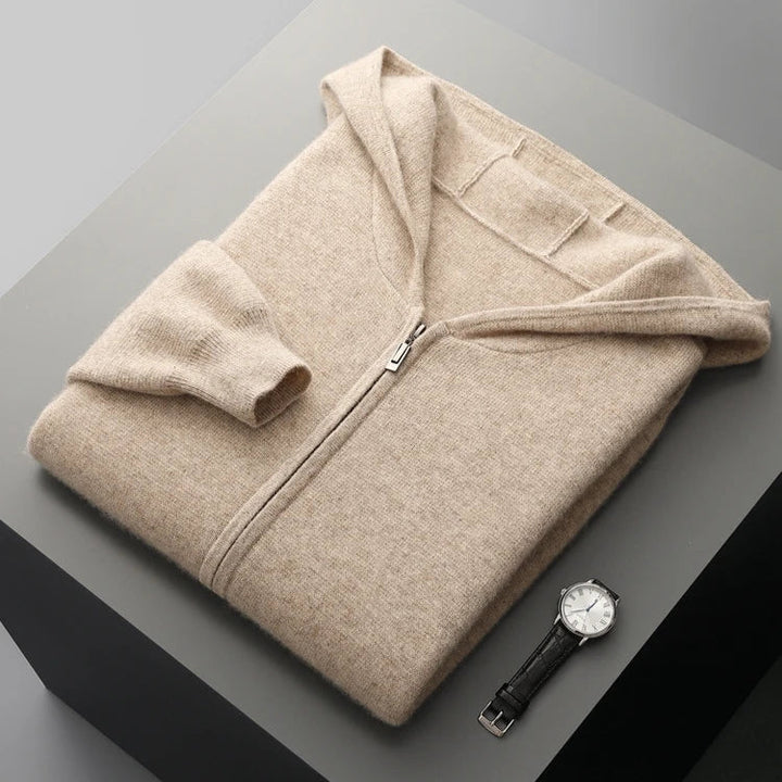 Men’s Full-Zip Knit Hoodie