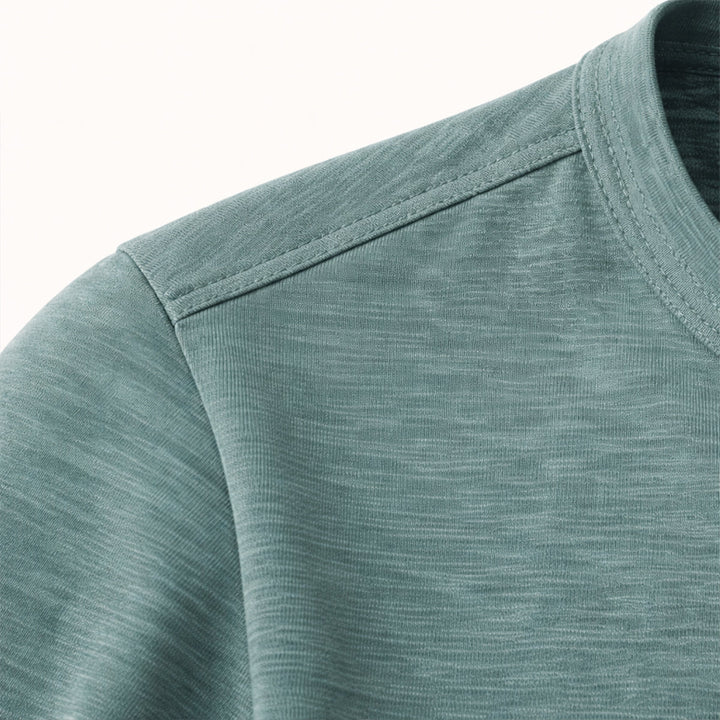 Men's Henley Short Sleeve T-Shirt