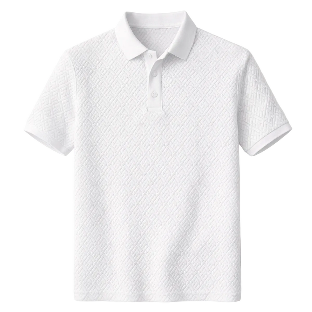 Men's Jacquard Polo Shirt