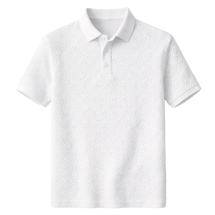 Men's Jacquard Polo Shirt