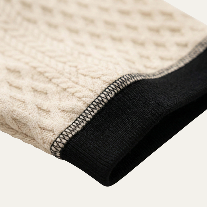 Men's Jacquard Polo with Contrast Collar