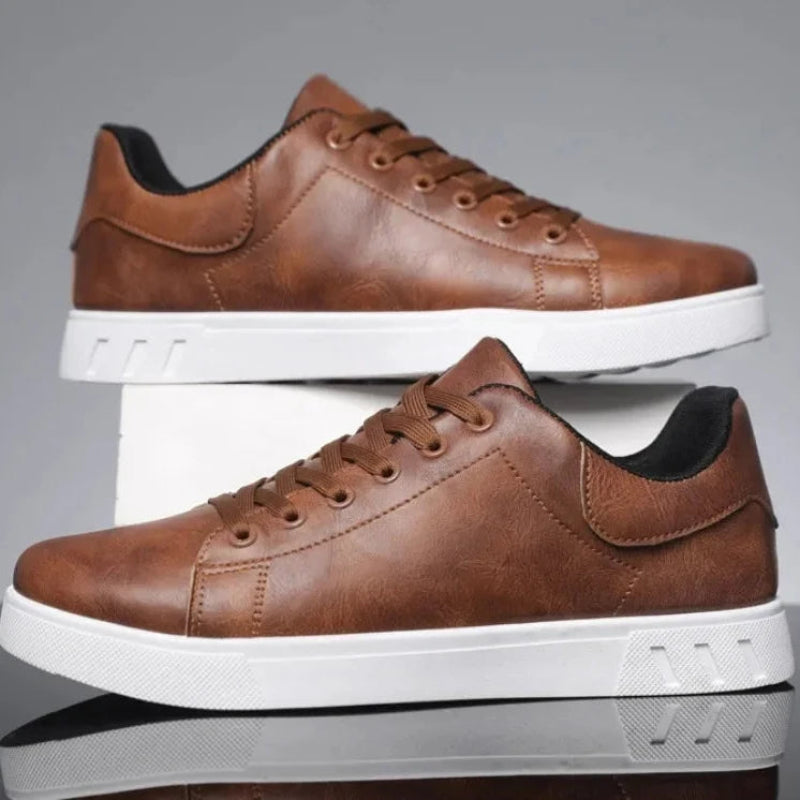 Men's Lace-Up Low-Top Sneakers