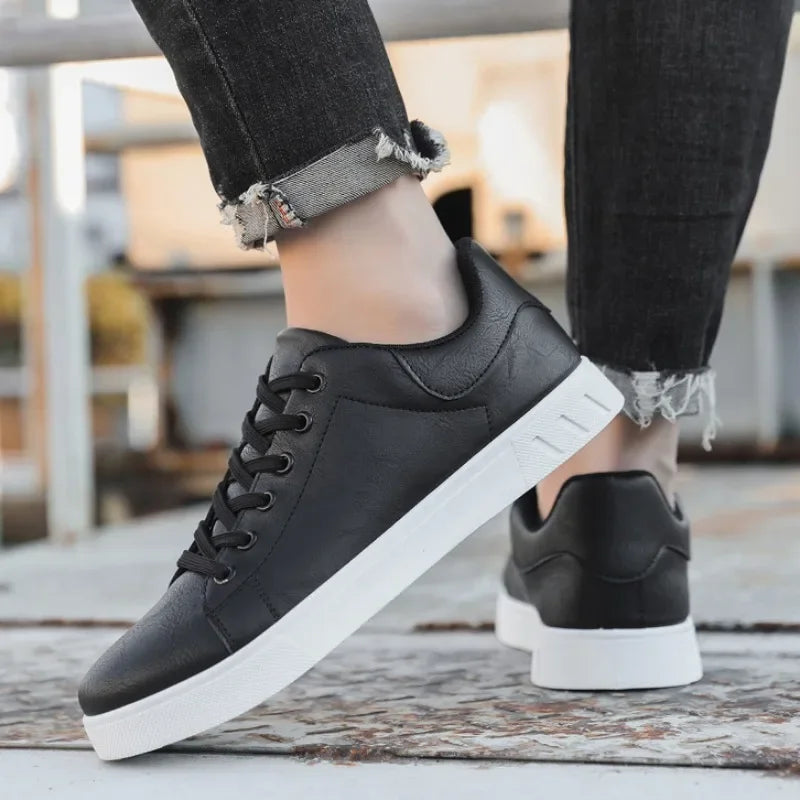 Men's Lace-Up Low-Top Sneakers
