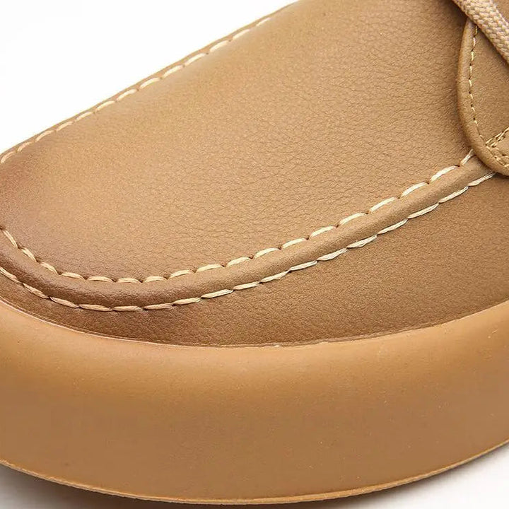 Men's Moc-Toe Lace-Up Sneakers