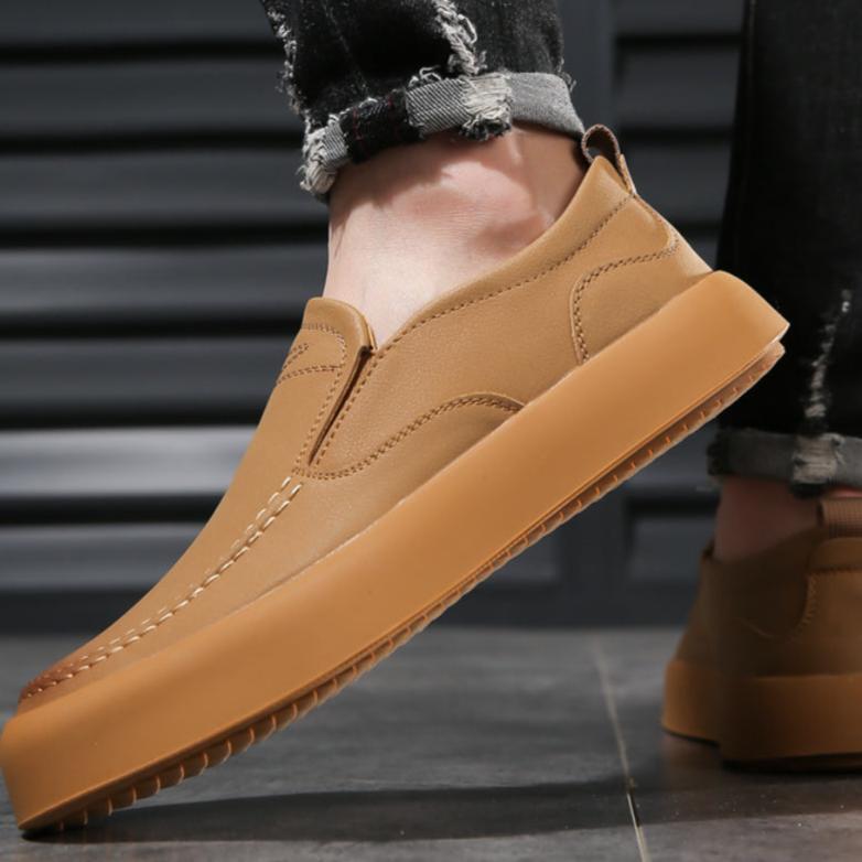 Men's Moc-Toe Slip-On Sneakers