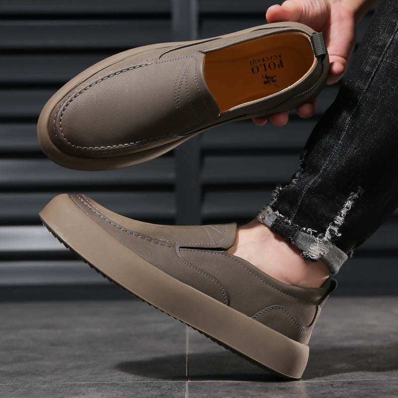 Men's Moc-Toe Slip-On Sneakers