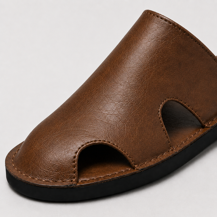 Men's Open-Side Cut Slide Sandals