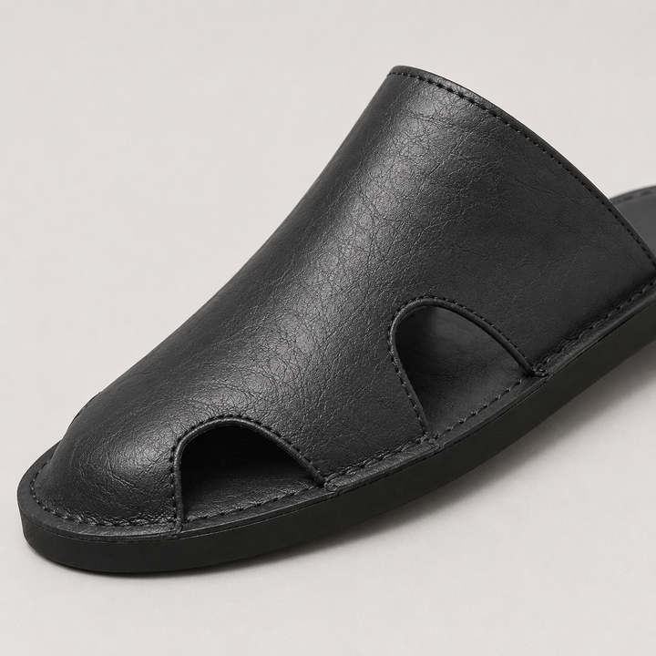 Men's Open-Side Cut Slide Sandals