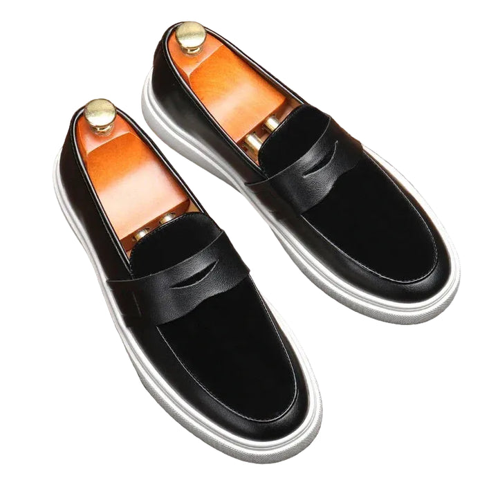 Men's Penny Sneakers with Chunky Sole