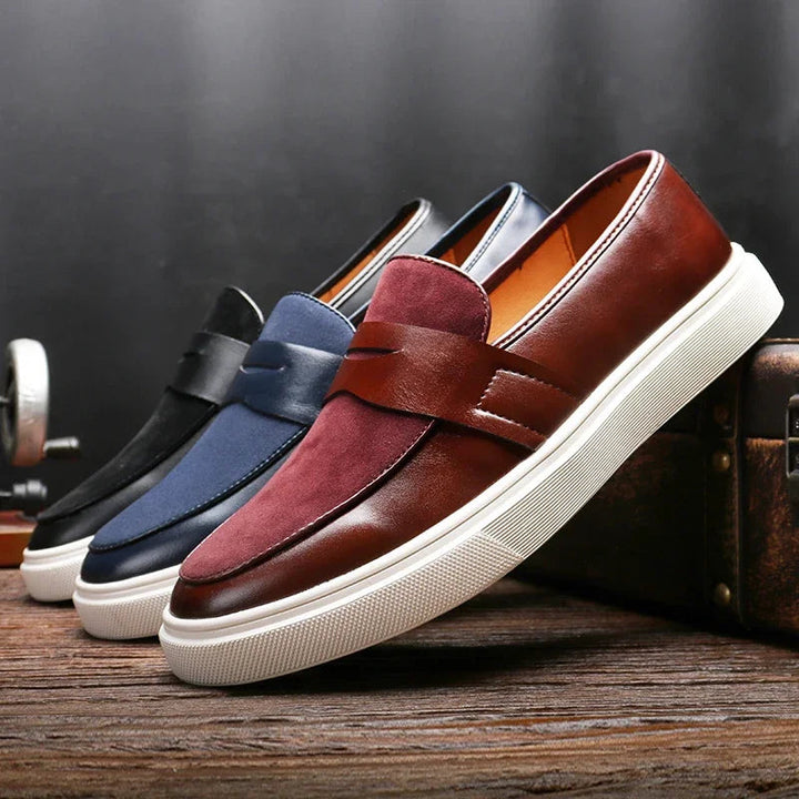 Men's Penny Sneakers with Chunky Sole