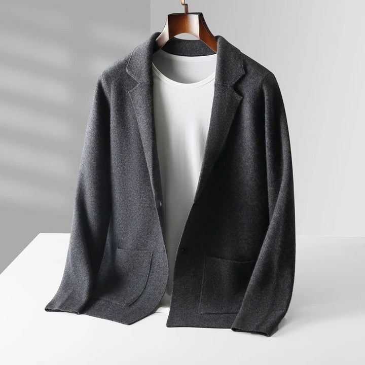 Men’s Two-Button Notch-Lapel Cardigan