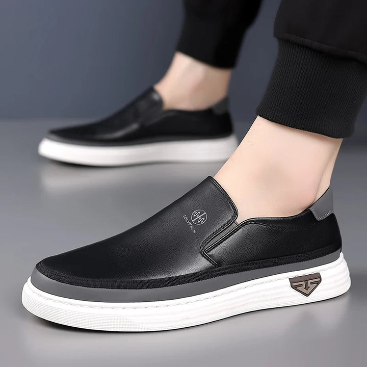 Men's Two-Tone Slip-On Sneakers