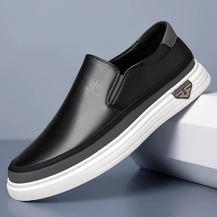 Men's Two-Tone Slip-On Sneakers