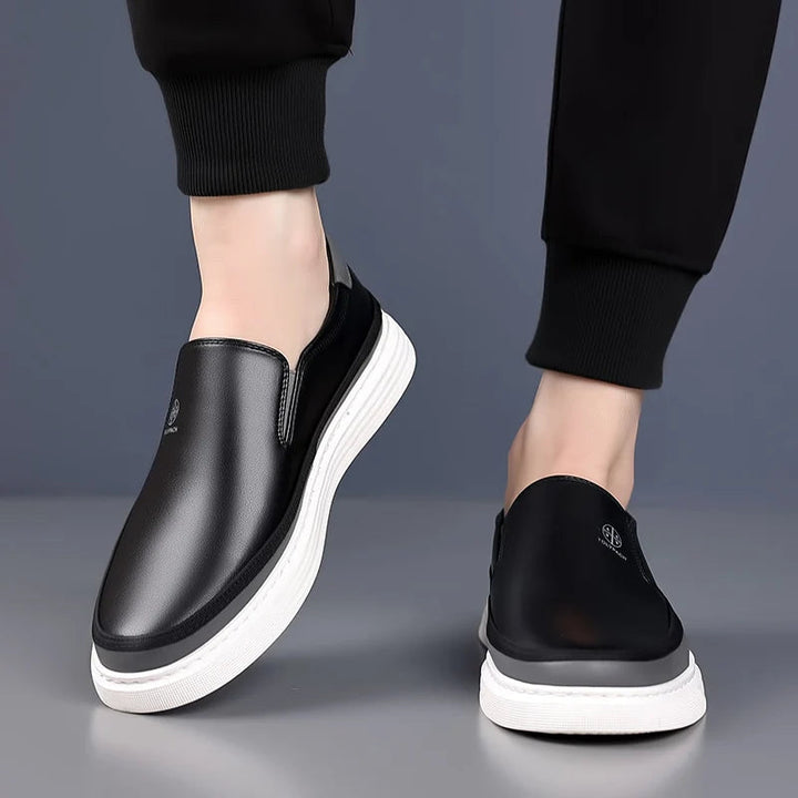 Men's Two-Tone Slip-On Sneakers
