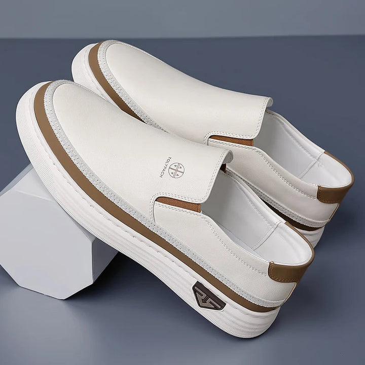 Men's Two-Tone Slip-On Sneakers