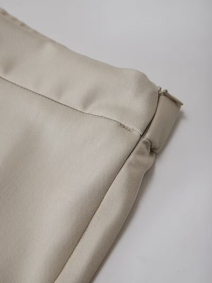 Women’s Sleeveless Top and Wide-Leg Trousers Set