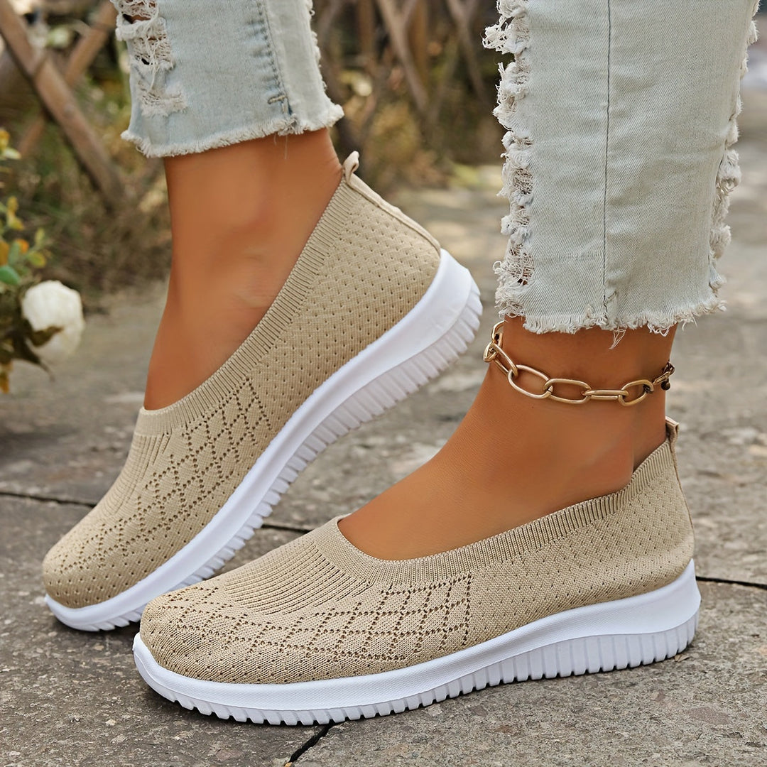 Women's Knit Slip-On Flats