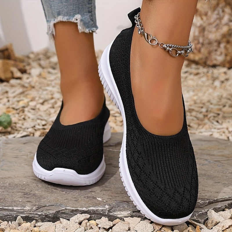 Women's Knit Slip-On Flats