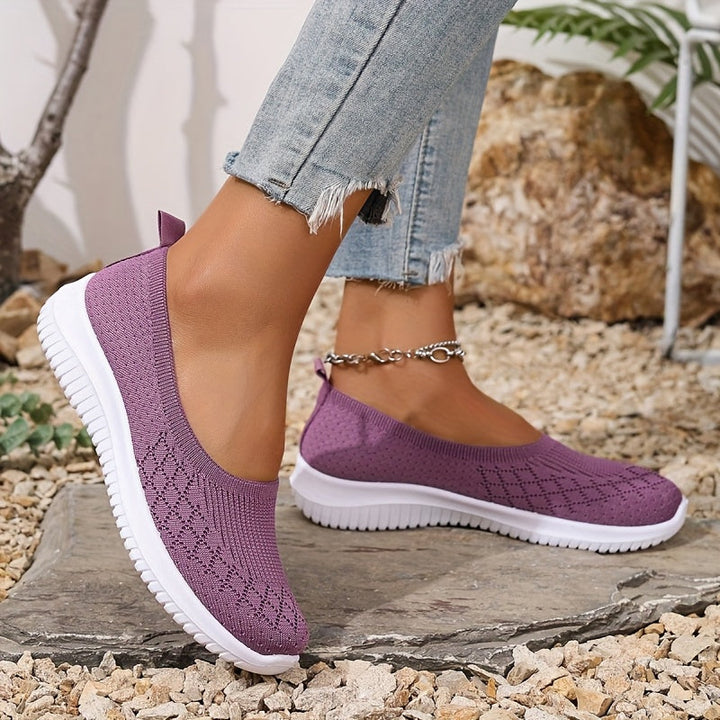 Women's Knit Slip-On Flats