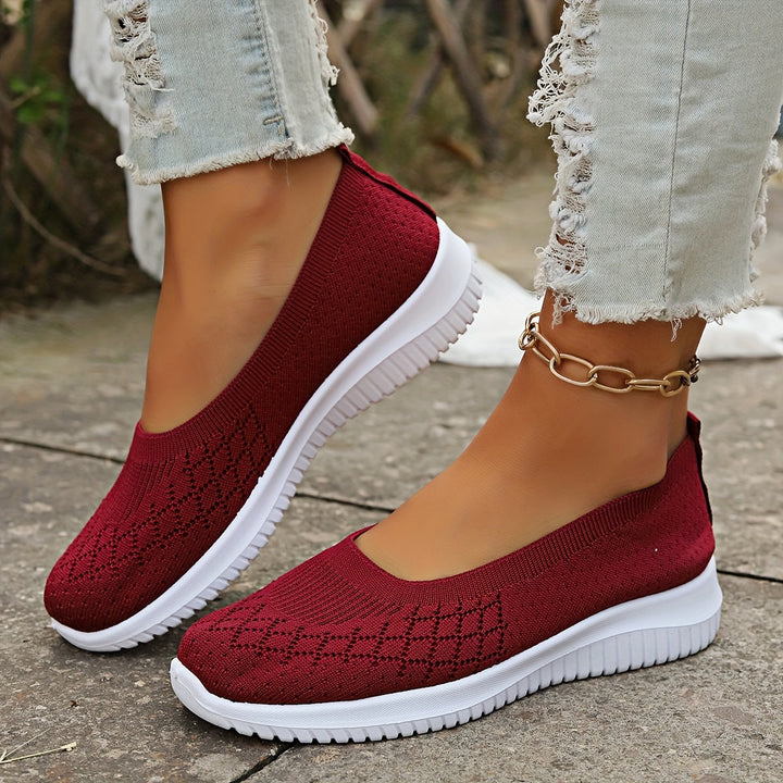 Women's Knit Slip-On Flats