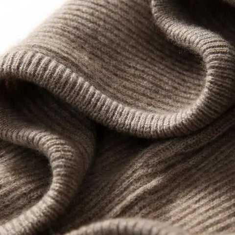 Women’s Long Sleeve Hooded Sweater with Drawstring and Ribbed Knit